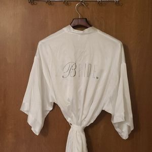 VS Bridal Silk Robe